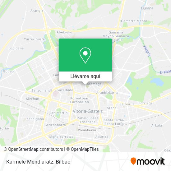 Mapa Karmele Mendiaratz