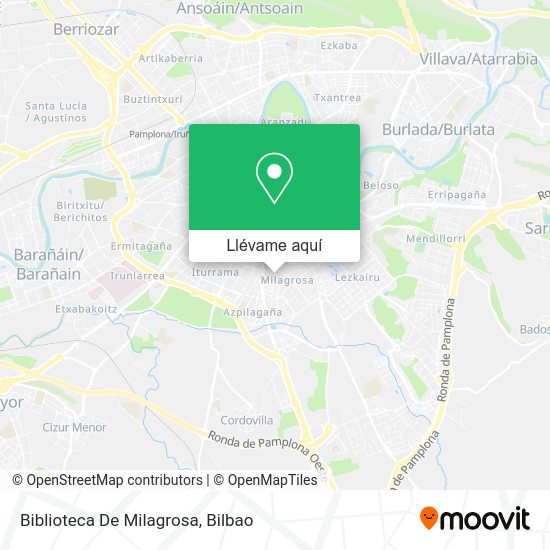 Mapa Biblioteca De Milagrosa