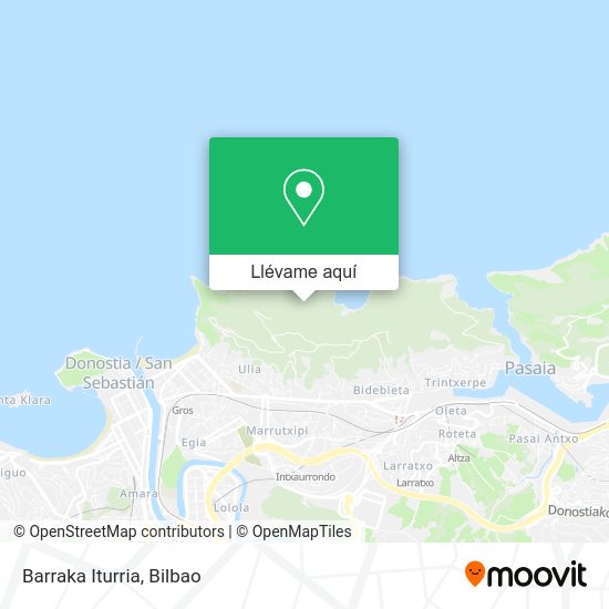 Mapa Barraka Iturria