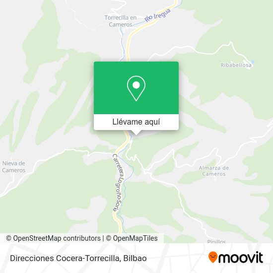 Mapa Direcciones Cocera-Torrecilla