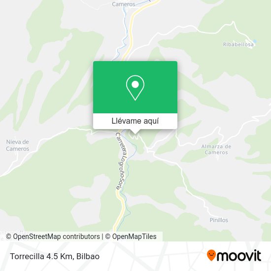 Mapa Torrecilla 4.5 Km