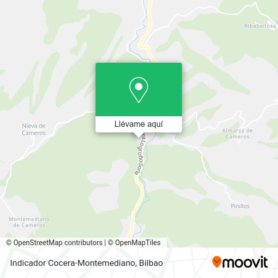 Mapa Indicador Cocera-Montemediano