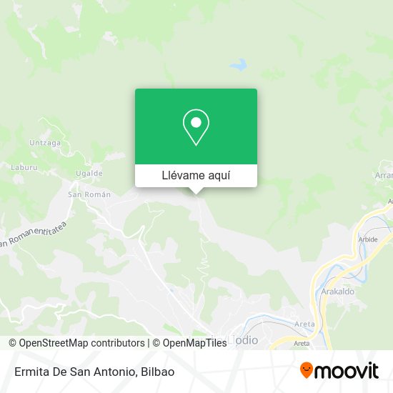 Mapa Ermita De San Antonio