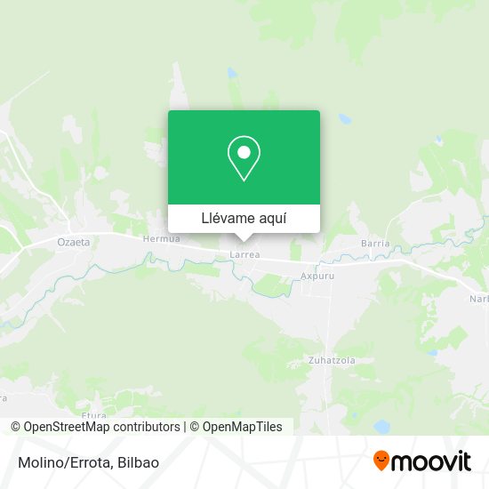 Mapa Molino/Errota