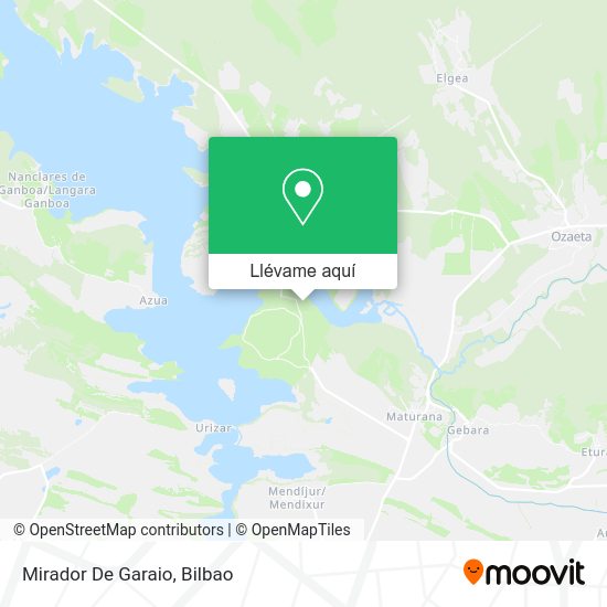 Mapa Mirador De Garaio