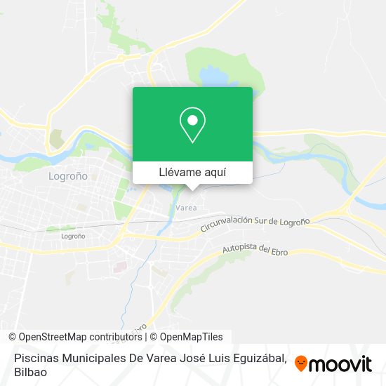 Mapa Piscinas Municipales De Varea José Luis Eguizábal