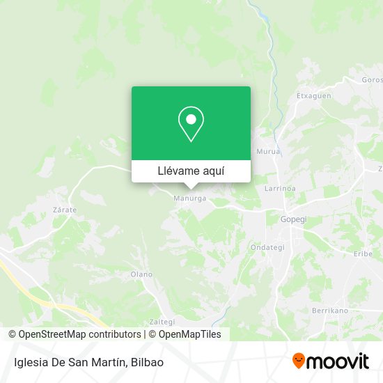 Mapa Iglesia De San Martín