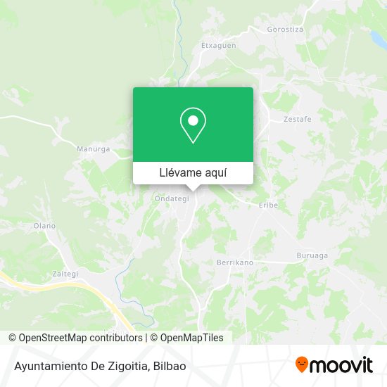 Mapa Ayuntamiento De Zigoitia