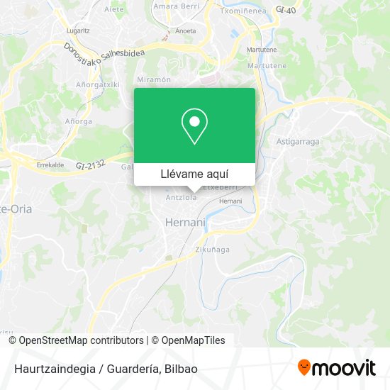 Mapa Haurtzaindegia / Guardería