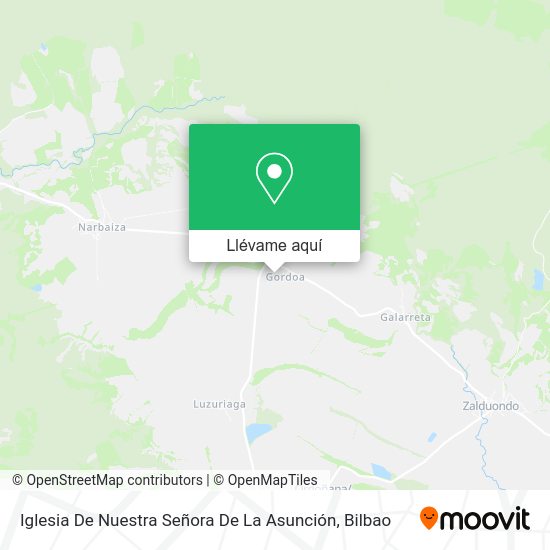 Mapa Iglesia De Nuestra Señora De La Asunción