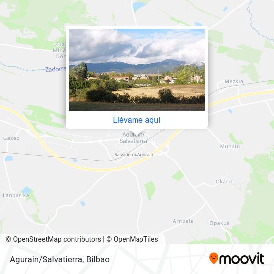 Mapa Agurain/Salvatierra
