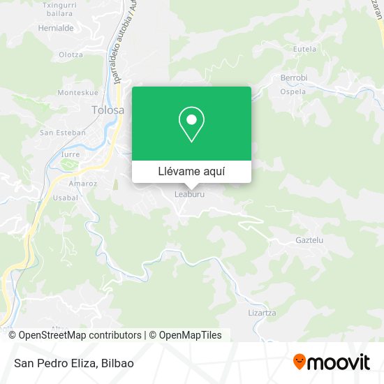 Mapa San Pedro Eliza