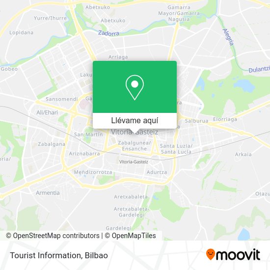 Mapa Tourist Information
