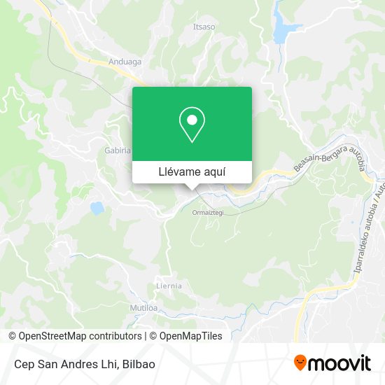 Mapa Cep San Andres Lhi