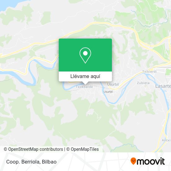 Mapa Coop. Berriola