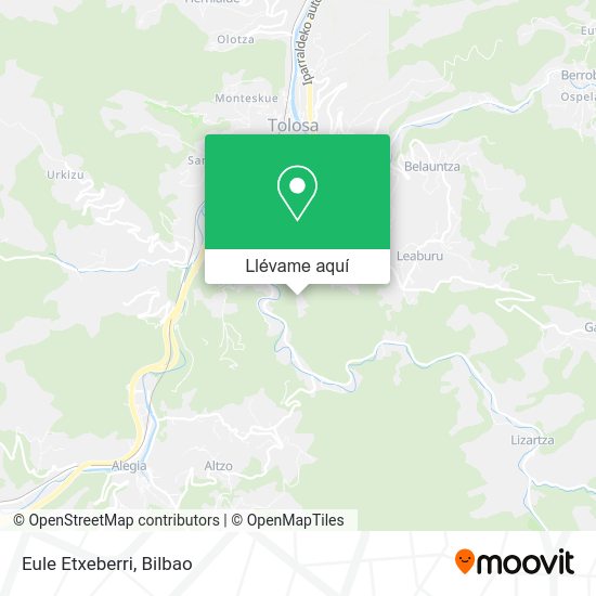 Mapa Eule Etxeberri