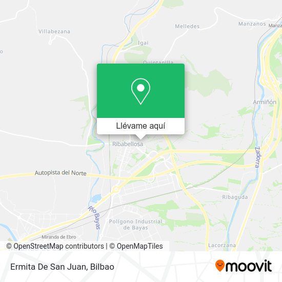 Mapa Ermita De San Juan