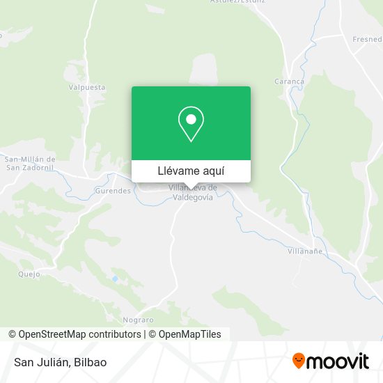 Mapa San Julián