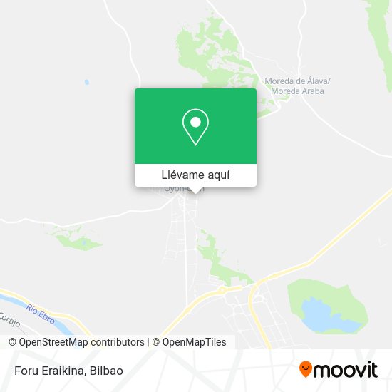 Mapa Foru Eraikina