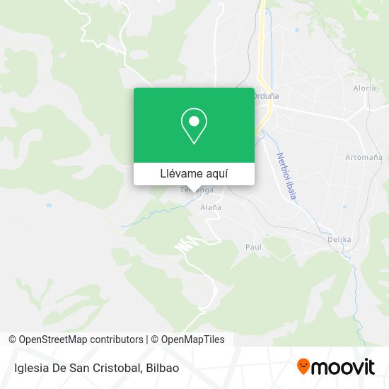 Mapa Iglesia De San Cristobal
