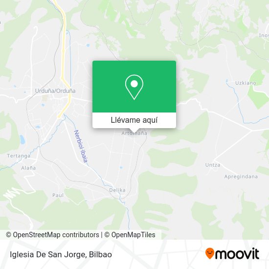 Mapa Iglesia De San Jorge