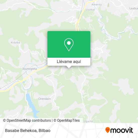 Mapa Basabe Behekoa