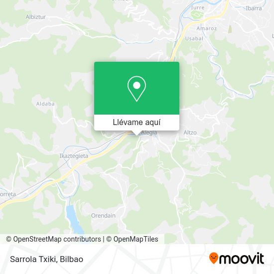 Mapa Sarrola Txiki