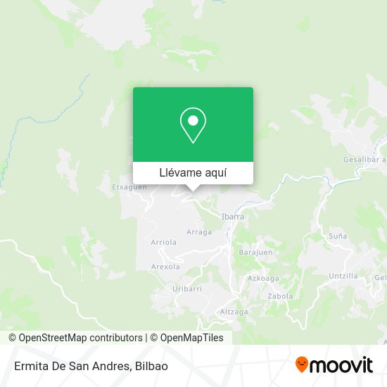 Mapa Ermita De San Andres