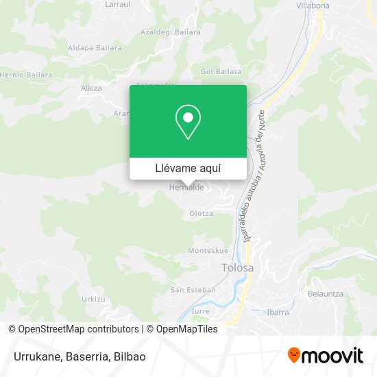 Mapa Urrukane, Baserria