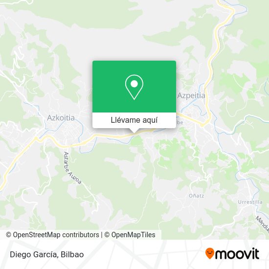 Mapa Diego García