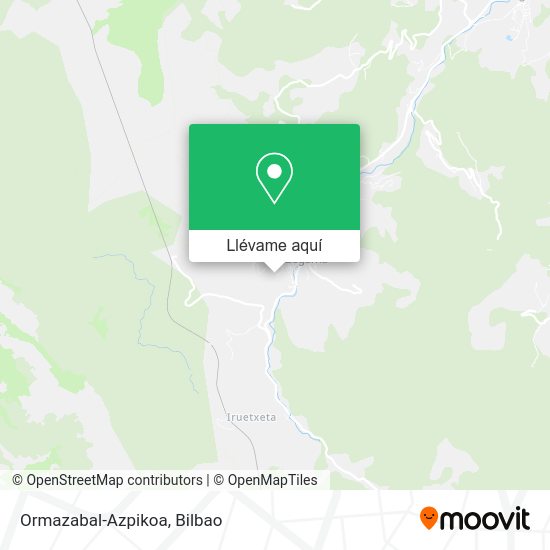 Mapa Ormazabal-Azpikoa