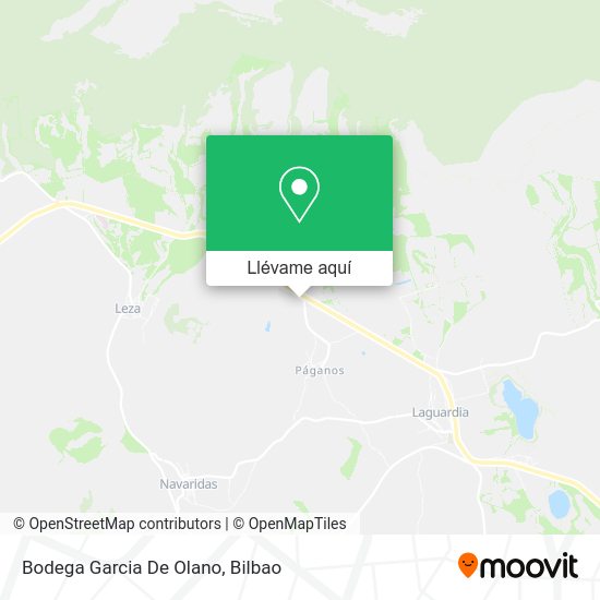 Mapa Bodega Garcia De Olano