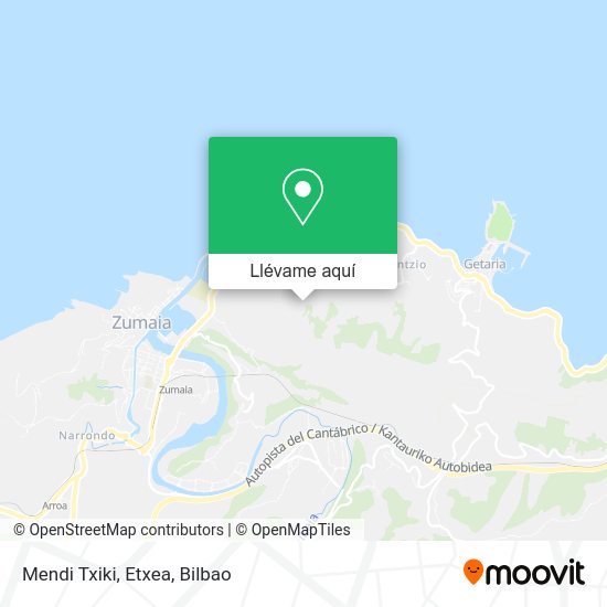 Mapa Mendi Txiki, Etxea