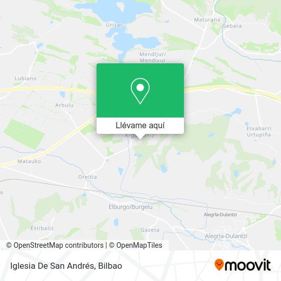 Mapa Iglesia De San Andrés