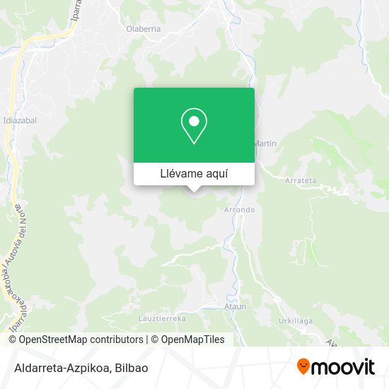 Mapa Aldarreta-Azpikoa
