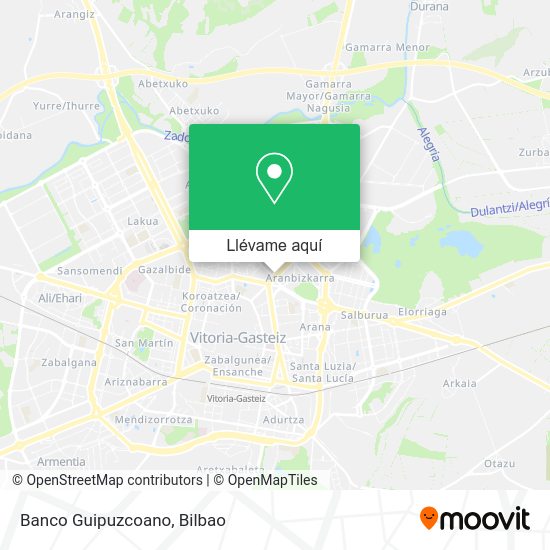 Mapa Banco Guipuzcoano
