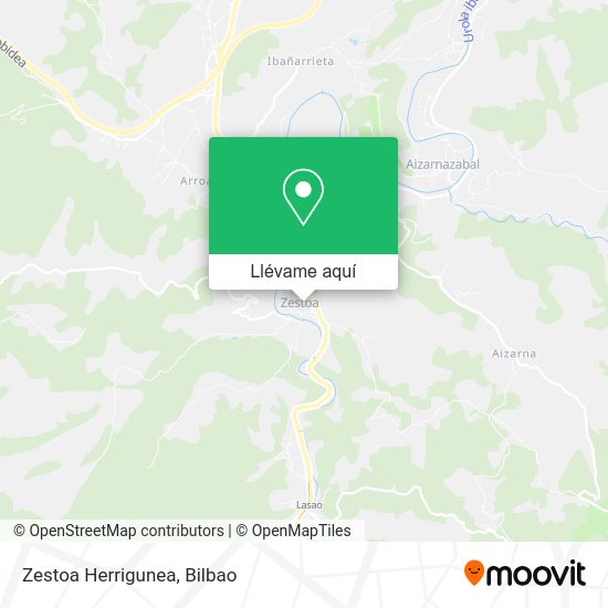 Mapa Zestoa Herrigunea