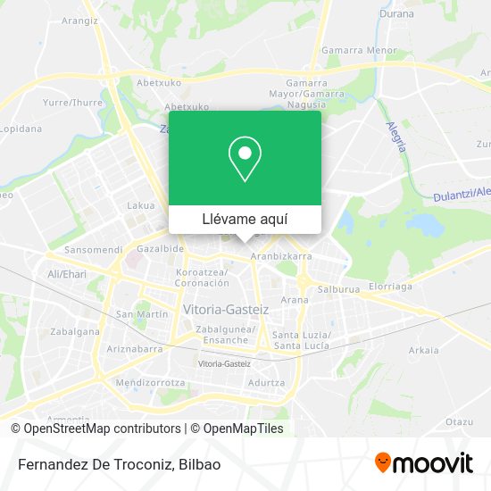 Mapa Fernandez De Troconiz