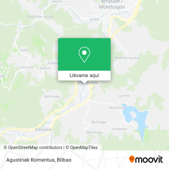 Mapa Agustinak Komentua
