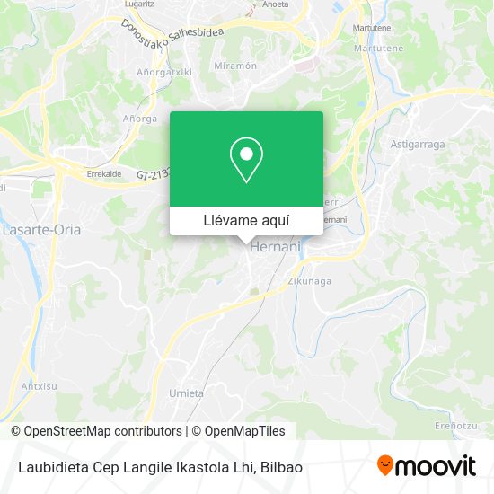 Mapa Laubidieta Cep Langile Ikastola Lhi
