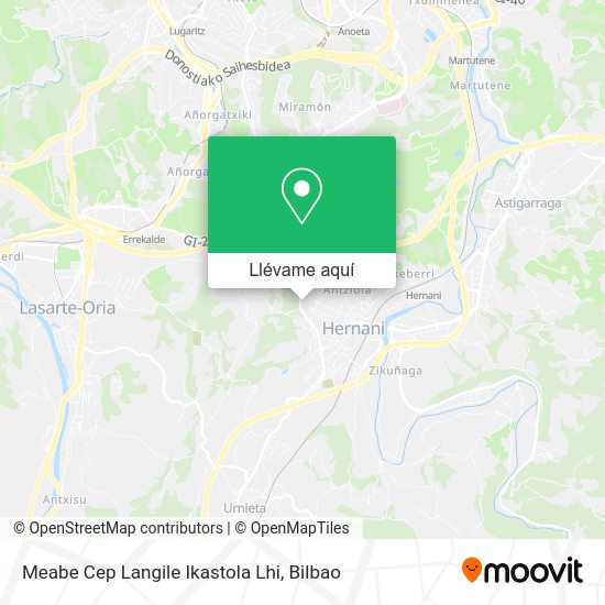 Mapa Meabe Cep Langile Ikastola Lhi