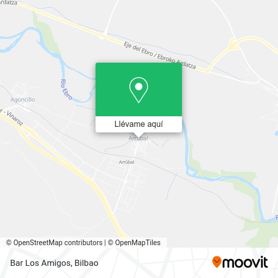 Mapa Bar Los Amigos