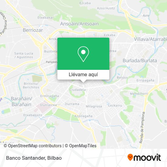 Mapa Banco Santander