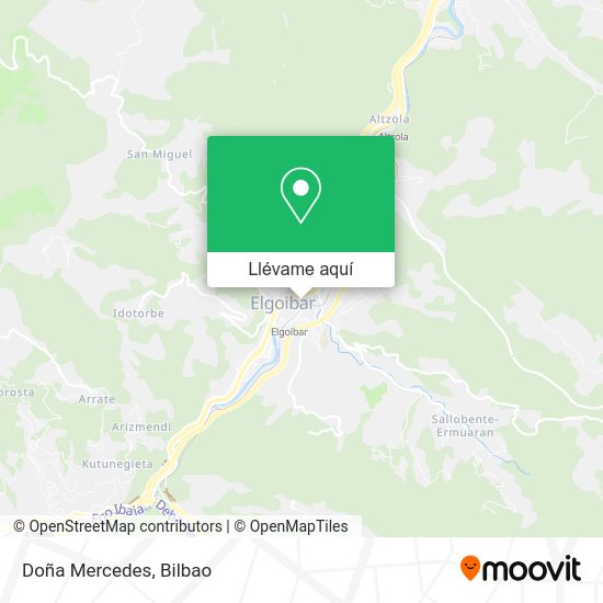 Mapa Doña Mercedes