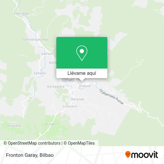 Mapa Fronton Garay