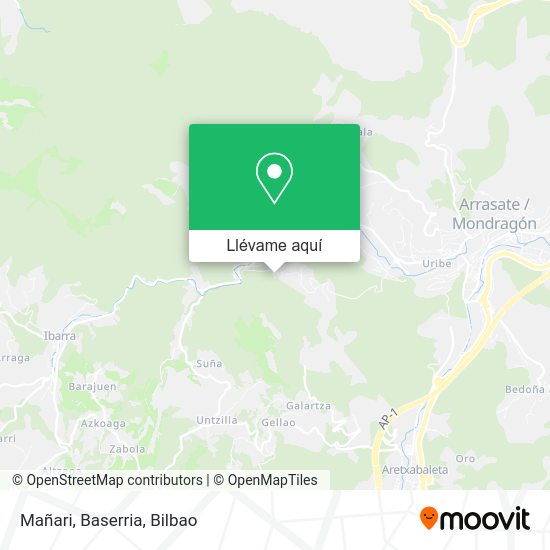 Mapa Mañari, Baserria