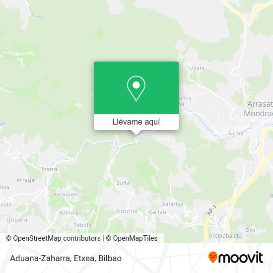 Mapa Aduana-Zaharra, Etxea