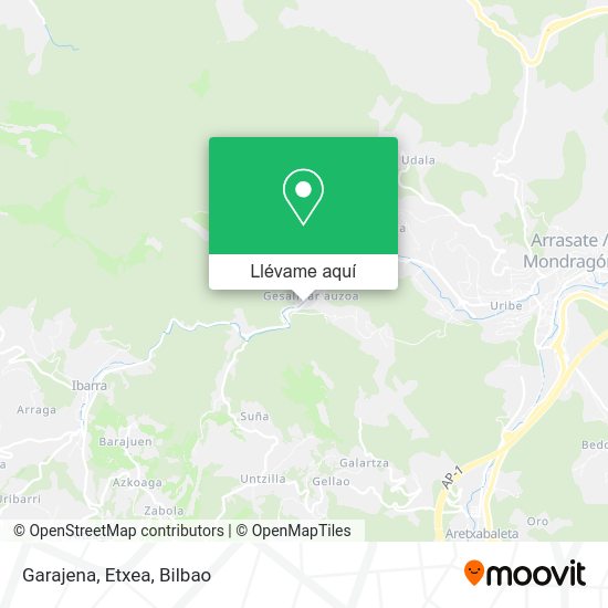 Mapa Garajena, Etxea