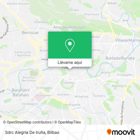 Mapa Sdrc Alegría De Iruña