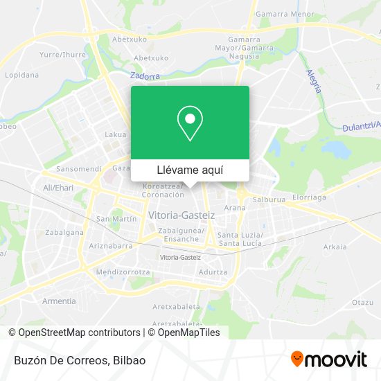 Mapa Buzón De Correos